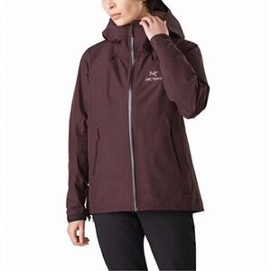 Arcteryx Gore-Tex Paclite Shell Jacket Rosewood Size Small